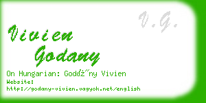 vivien godany business card